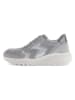 Gabor Leren sneakers grijs/zilverkleurig