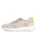 Gabor Leren sneakers lichtroze/geel
