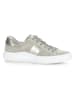 Gabor Leder-Sneakers in Gold/ Grün