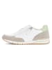 Gabor Leren sneakers wit/groen