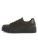 Gabor Leder-Sneakers in Khaki