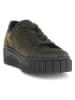 Gabor Leder-Sneakers in Khaki
