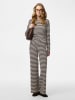 Pieces Longsleeve in Weiß/ Braun