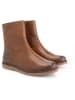 TRAVELIN' Leren boots "Castres" lichtbruin