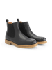 TRAVELIN' Leren chelseaboots "Egleton" donkerblauw