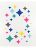 folia PAPER Brokatowy papier (6 szt.) "Rainbow" - 5+