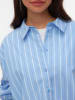 Vero Moda Blouse lichtblauw/wit