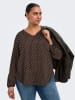 ONLY Carmakoma Blouse bruin