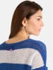 LIEBLINGSSTÜCK Pullover in Weiß/ Blau