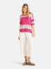 LIEBLINGSSTÜCK Pullover in Pink/ Weiß