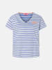 LIEBLINGSSTÜCK Shirt wit/blauw