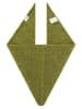 Zwillingsherz Dreieckstuch "Uni " in Grün - (L)100 x (B)36 cm