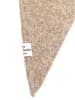 Zwillingsherz Chusta trójkątna "Uni " w kolorze szarobrązowym - 100 x 36 cm