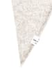 Zwillingsherz Dreieckstuch "Uni " in Grau - (L)100 x (B)36 cm