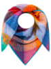 Zwillingsherz Dreieckstuch "Karo" in Bunt - (L)76 x (B)68 cm