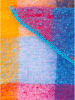 Zwillingsherz Dreieckstuch "Karo" in Bunt - (L)76 x (B)68 cm