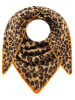 Zwillingsherz Dreieckstuch "Teddy Leo" in Beige - (L)164 x (B)70 cm