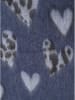 Zwillingsherz Schal "Herz Leo" in Blau - (L)220 x (B)40 cm