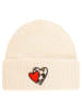Zwillingsherz Czapka "Heart Leo" w kolorze beżowym