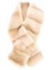 Zwillingsherz Sjaal beige - (L)88 x (B)11 cm