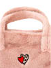 Zwillingsherz Shopper bag "Heart Leo" w kolorze jasnoróżowym - 50 x 35 cm