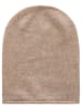 Zwillingsherz Kaszmirowa czapka beanie w kolorze beżowym
