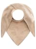 Zwillingsherz Kasjmieren driehoekdoek beige - (L)174 x (B)70 cm