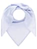 Zwillingsherz Kaschmir-Dreieckstuch in Hellblau - (L)174 x (B)70 cm