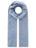 Zwillingsherz Kasjmieren sjaal blauw - (L)180 x (B)30 cm