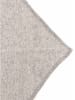Zwillingsherz Kaschmir-Dreieckstuch in Grau - (L)84 x (B)34 cm