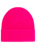 Zwillingsherz Kaschmir-Mütze in Pink