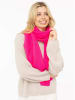 Zwillingsherz Kaschmir-Schal in Pink - (L)180 x (B)44 cm