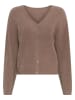 MOSS COPENHAGEN Cardigan in Hellbraun