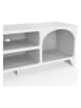 IDOMYA Factory TV-meubel "Alanya" wit - (B)140 x (H)50 x (T)40 cm