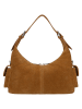 Wojas Leder-Schultertasche in Hellbraun - (B)32 x (H)20 x (T)11 cm