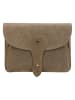 Wojas Leder-Umhängetasche in Taupe - (B)24 x (H)18 x (T)3 cm