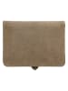 Wojas Leder-Umhängetasche in Taupe - (B)24 x (H)18 x (T)3 cm