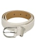 Wojas Leder-Gürtel in Creme