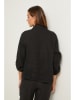 Lin Passion Linnen blouse zwart