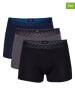 Joop! Bodywear Bokserki (3 pary) w kolorze granatowym, czarnym i szarym