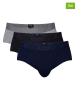 Joop! Bodywear Slipy (3 pary) w kolorze szarym, czarnym i granatowym