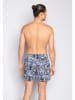 Joop! Bodywear Szorty kąpielowe w kolorze granatowo-białym