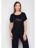 Joop! Bodywear Pyjama-Oberteil in Schwarz