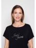 Joop! Bodywear Pyjama-Oberteil in Schwarz