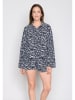 Joop! Bodywear Pyjama-Oberteil in Schwarz/ Weiß