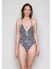 Joop! Bodywear Strój kąpielowy w kolorze biało-czarnym
