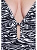 Joop! Bodywear Strój kąpielowy w kolorze biało-czarnym