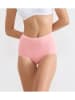 Sloggi 3er-Set: Taillenpantys "Basic" in Rosa/ Creme