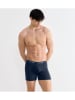 Sloggi 2er-Set: Boxershorts "Start" in Bordeaux/ Dunkelblau