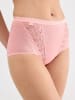 Sloggi Pełne figi high waist (4 pary) "Chic" w kolorze beżowo-jasnoróżowo-białym